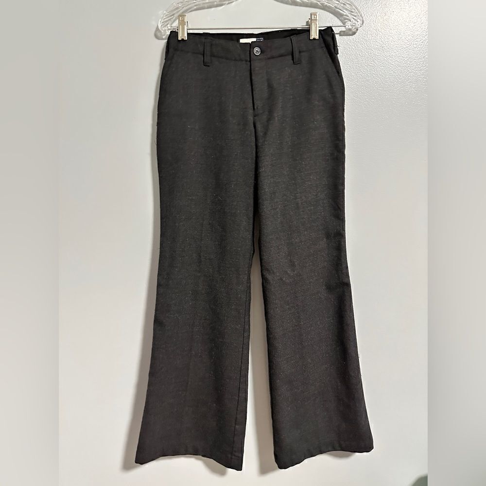 Gap wide leg grayish black pants. Size 0A
